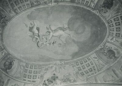 Ludbreg - dvorac, zidna slika