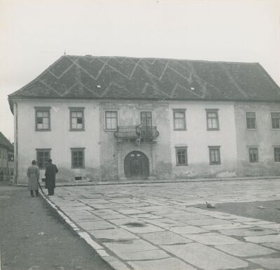 Varaždin - palača Sermage, pročelje