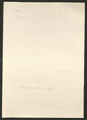 Čipor, Bara rođ. Marinović, 14.9.1898. Policijski karton