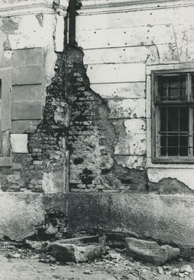 Bedekovčina - Dvorac Bedeković, vanjština, detalj