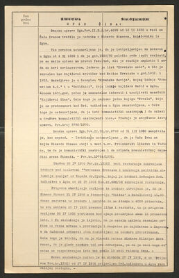 Simeon, Rikard, 26.2.1911. Policijski karton