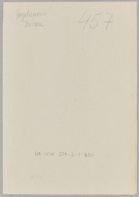 Bogdanović, Dušan, 2.6.1885. Policijski karton