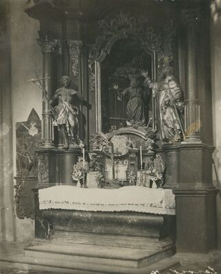 Lepoglava - Crkva Bogorodice, oltar sv. Pavla pustinjaka