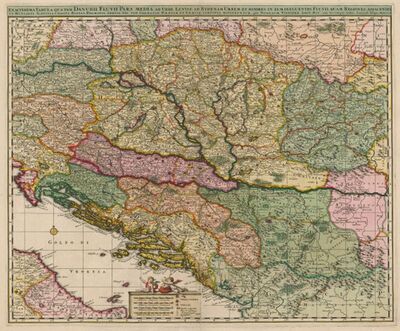 Exactissima tabula qua tam Danubii Fluvii pars media...