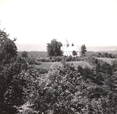 Pećno - Crkva Uspenija presvete Bogorodice, situacija