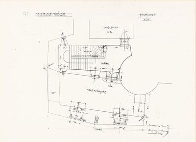 Maruševec - dvorac, crtež fasada kula
