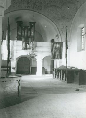 Sveta Nedelja - Crkva Presvetog Trojstva, pjevalište