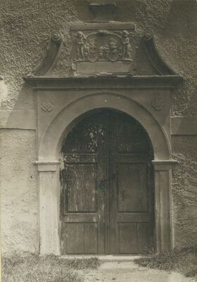 Krkanec (Vidovec) - dvorac Patačić, portal