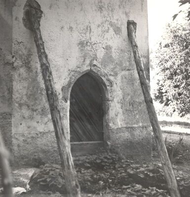 Samobor - Kapela sv. Mihalja, detalj vanjštine