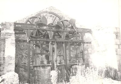 Bešlinec - Stara visoka peć, mehanizam duhaljke