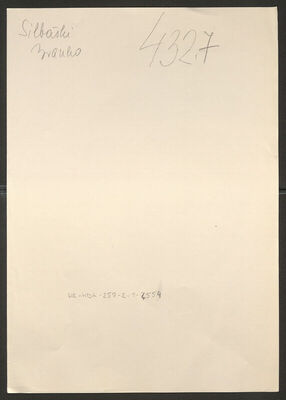 Silbaški, Branko, 26.4.1912. Policijski karton