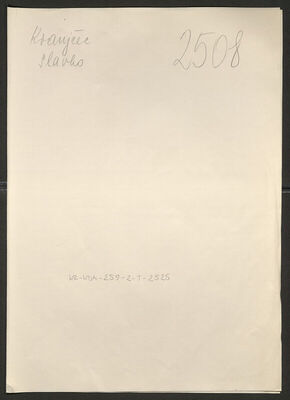 Kranjčec, Slavko, 30.3.1891. Policijski karton