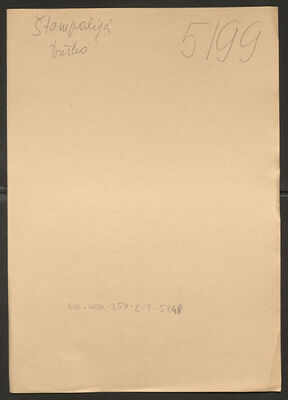 Štampalija, Duško, 18.5.1920. Policijski karton