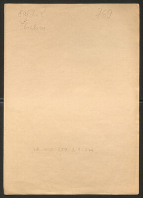 Čajdrić, Ibrahim, 1910. Policijski karton