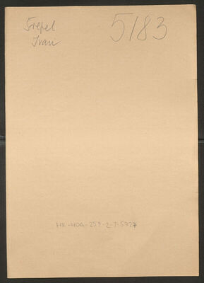 Šrepel, Ivan, 29.3.1899. Policijski karton