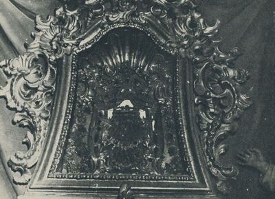 Trški Vrh (Krapina) - Crkva Majke Božje Jeruzalemske, unutrašnjost, detalj