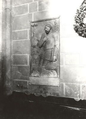 Marija Gorica - Crkva Pohođenja Blažene Djevice Marije, epitaf