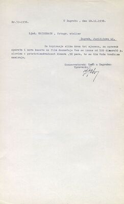 Ljudevit Griesbach, isplata