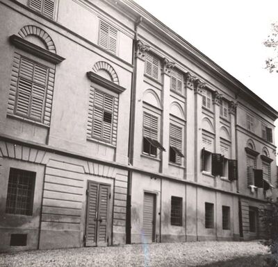 Januševec - Dvorac Januševec, detalj pročelja