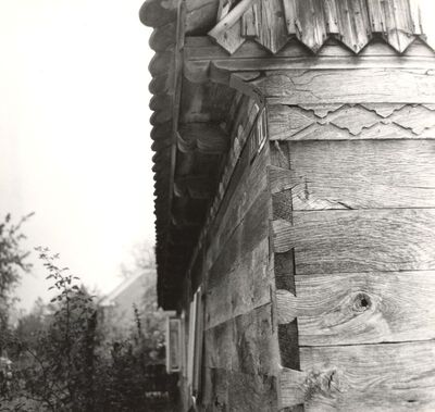 Bukevje - Tradicijska kuća, detalj pročelja