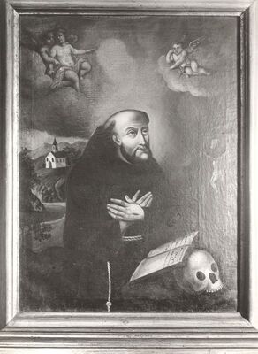 Samobor - Franjevački samostan, slika sv. Franje Asiškog