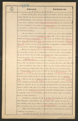 Šahbegović-Idrizović Omer, 6.5.1894. Policijski karton