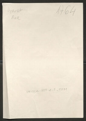 Horvat, Ana, 5.7.1908. Policijski karton