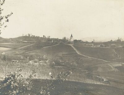 Petrovsko - Panoramski prikaz sa crkvom sv. Petra