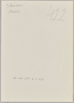 Blažinović, Slavko, 10.3.1911. Policijski karton