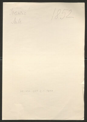 Ivančić, Mile, 1896. Policijski karton