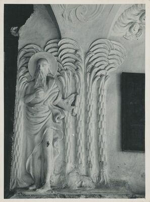 Lepoglava - Župna crkva, predvorje: detalj stucco dekoracije