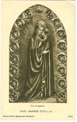 Bogorodica s Djetetom prema oltarnoj slici Madonna della Stella fra Angelica