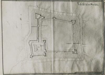 Varaždin - tlocrt Starog grada