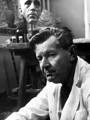 Ivan Sabolić : U ateljeu