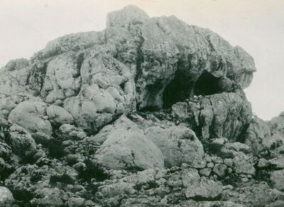 Mogorić - Zidovi do pećine sa zapada