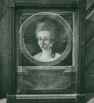 Vrbovec - Crkva sv. Vida, portret Eleonore Patačić