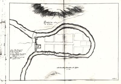 Ribnik - Tlocrt Starog grada