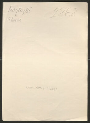 Maglajlić, Ekrem, 7.8.1908. Policijski karton