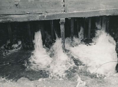 Rastoke (Slunj) - Mlinice, detalj