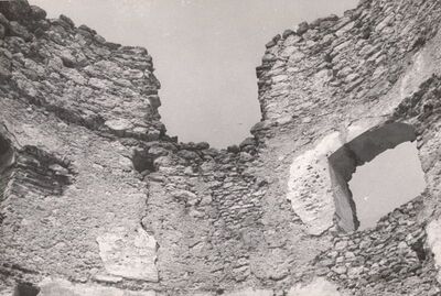 Samobor - Stari grad, detalj sjeverozapadne kule