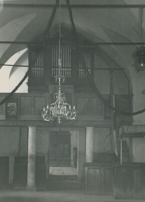 Zajezda (Budinščina) - Župna crkva Uznesenja Blažene Djevice Marije, pjevalište
