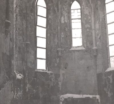 Kloštar Ivanić - Crkva sv. Ivana Krstitelja, istočni zid svetišta