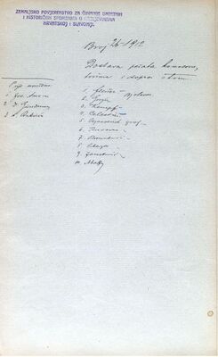 Dostava pečata konzervatorima i dopisnim članovima