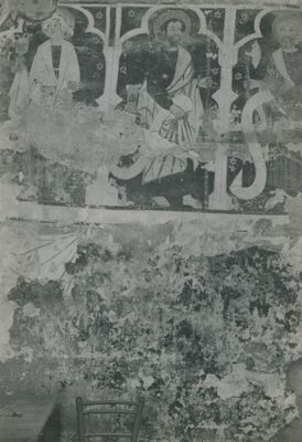 Lobor - Crkva Majke Božje Gorske, svetište, zidne slike