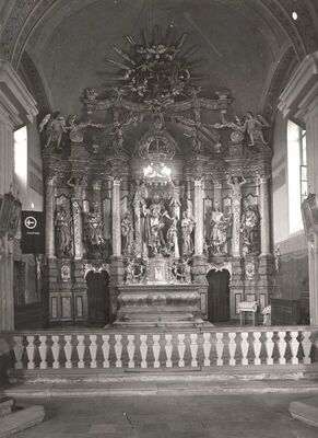 Pokupsko - Crkva Uznesenja Blažene Djevice Marije (sv. Ladislava), glavni oltar