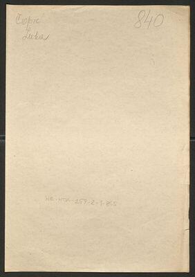 Čopić, Luka, 12.3.1906. Policijski karton