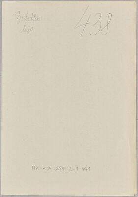 Bobetko, Mijo, 1.4.1912. Policijski karton