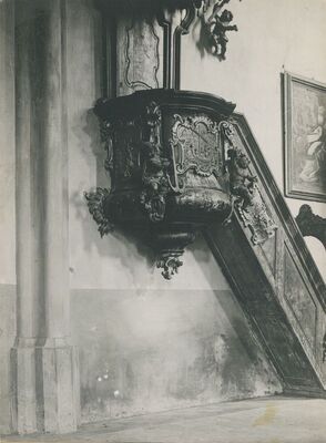 Lepoglava - Crkva Bogorodice, propovjedaonica