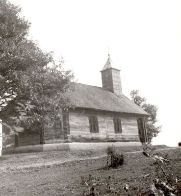 Lučelnica - Crkva sv. Duha, sjeverno pročelje