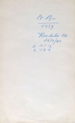 Krediti za 1939./40.